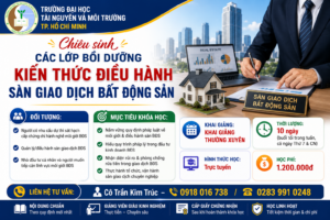 Lớp bồi dưỡng kiến thức điều hành sàn giao dịch bất động sản