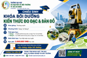 Lớp bồi dưỡng kiến thức về hoạt động đo đạc và bản đồ