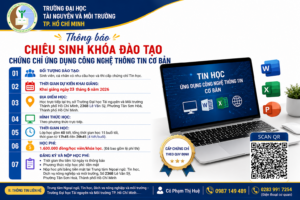 Khoá đào tạo chứng chỉ Ứng dụng Công nghệ thông tin cơ bản